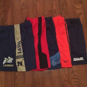 5 pairs boy’s athletic shorts excellent condition
